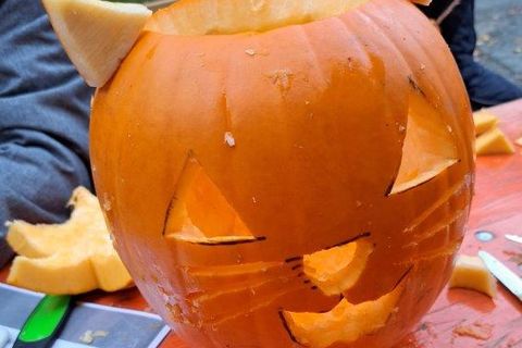 Es sind kreative Kürbisköpfe entstanden