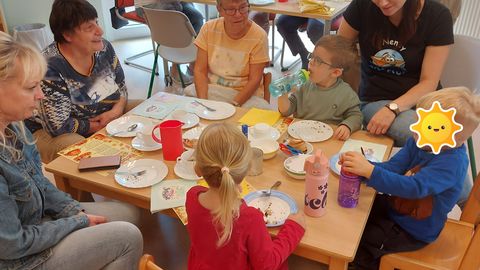 Generationentreffen in der Kita