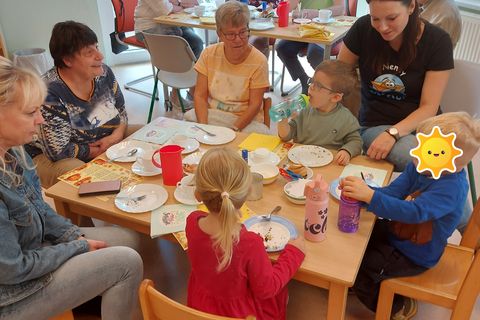 Generationentreffen in der Kita