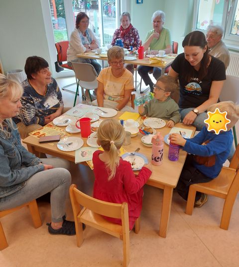 Generationentreffen in der Kita