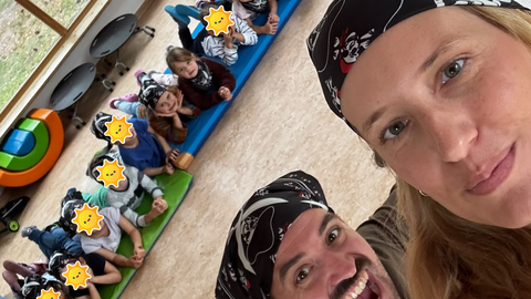 die Seepferdfroschpiraten stechen in See