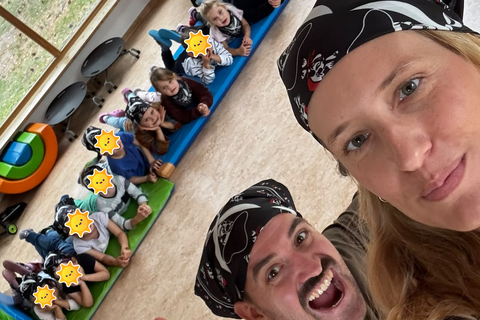 die Seepferdfroschpiraten stechen in See