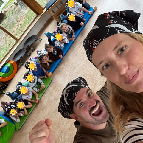die Seepferdfroschpiraten stechen in See
