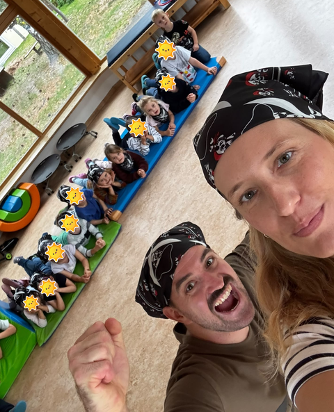 die Seepferdfroschpiraten stechen in See