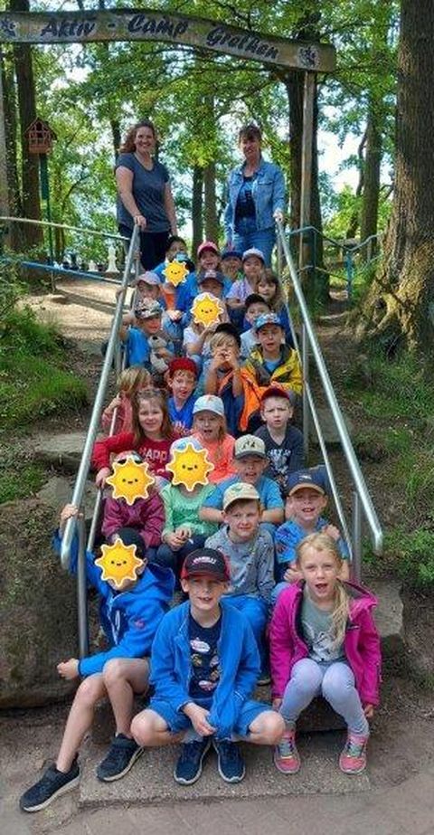 Alle Kids hatten viel Spaß