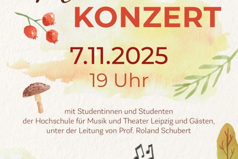 Flyer Herbstkonzert 2025