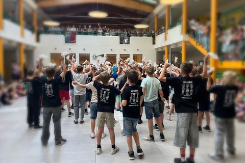 Abschied der Viertklässler