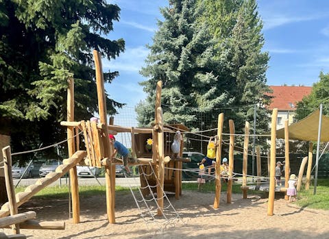 unser neuer Kletterparcours