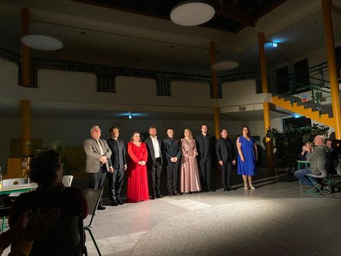 Künstler und Studenten der Musikhochschule für Musik und Theater beim Herbstkonzert 2024