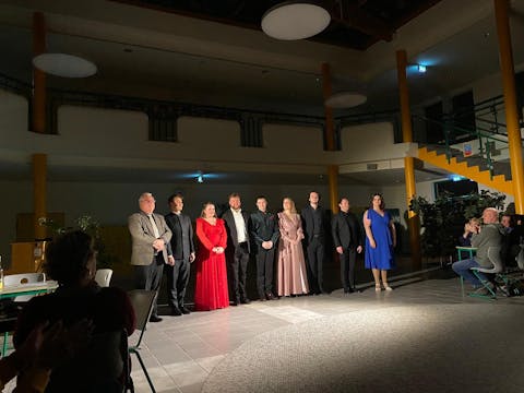 Künstler und Studenten der Musikhochschule für Musik und Theater beim Herbstkonzert 2024