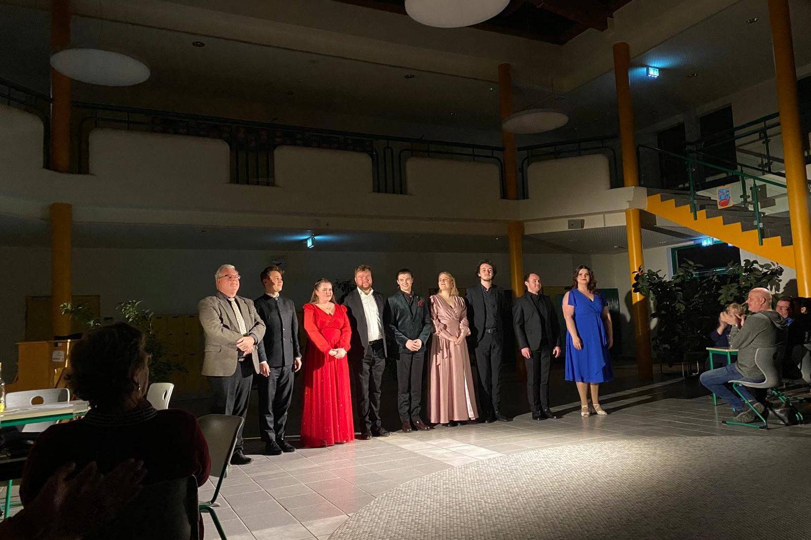 Künstler und Studenten der Musikhochschule für Musik und Theater beim Herbstkonzert 2024