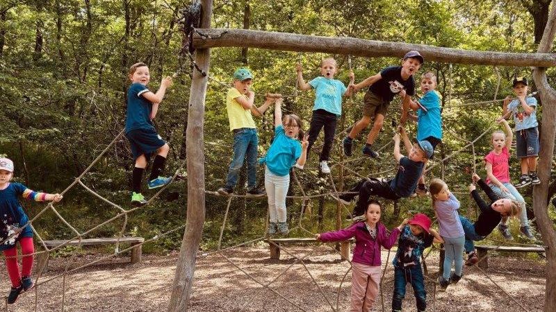 Abschlussfahrt Grethen Igel und Bären