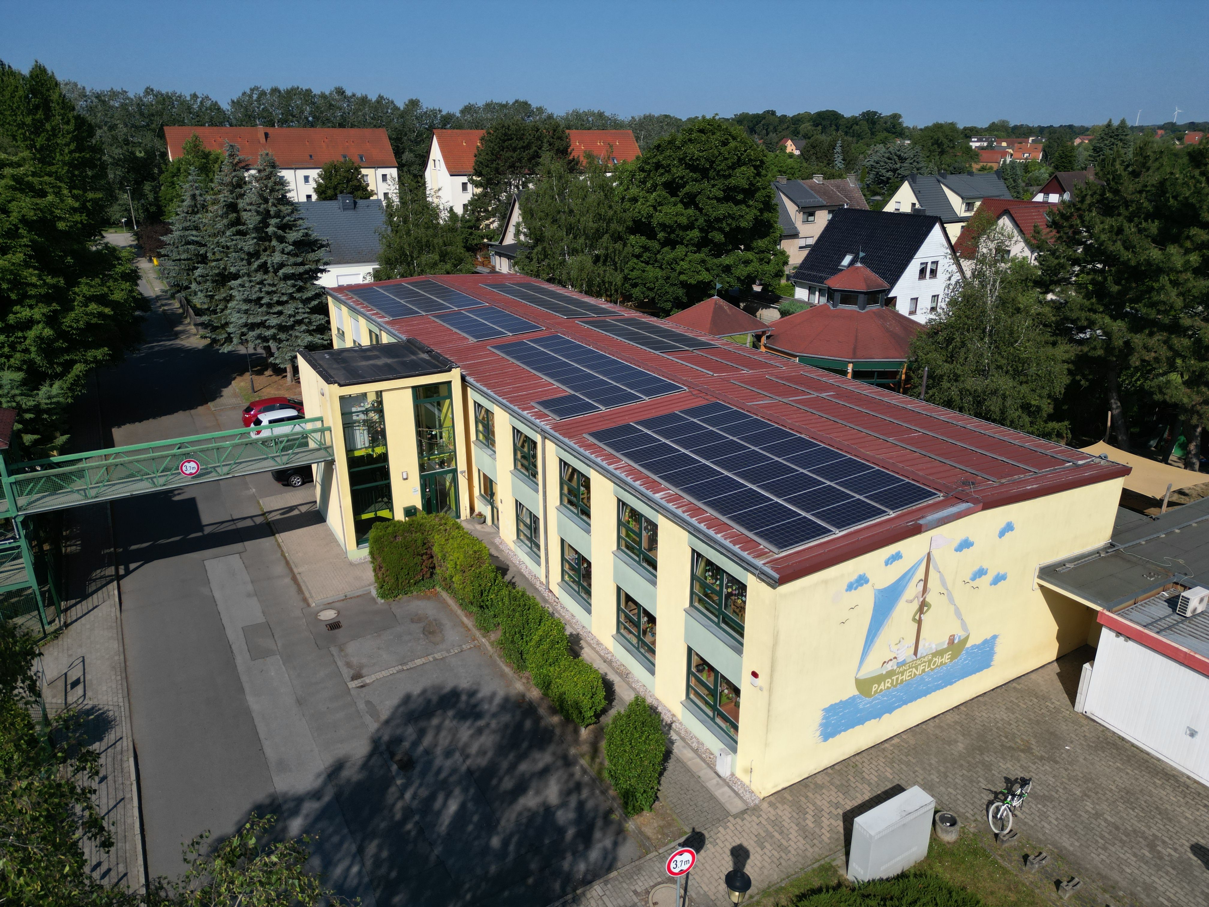 Außenaufnahme Kitagebäude