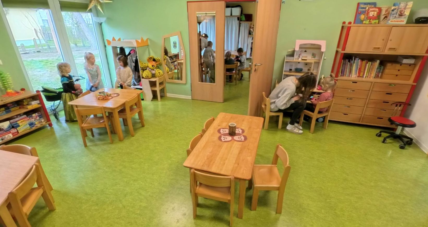 Räume der Igelgruppe