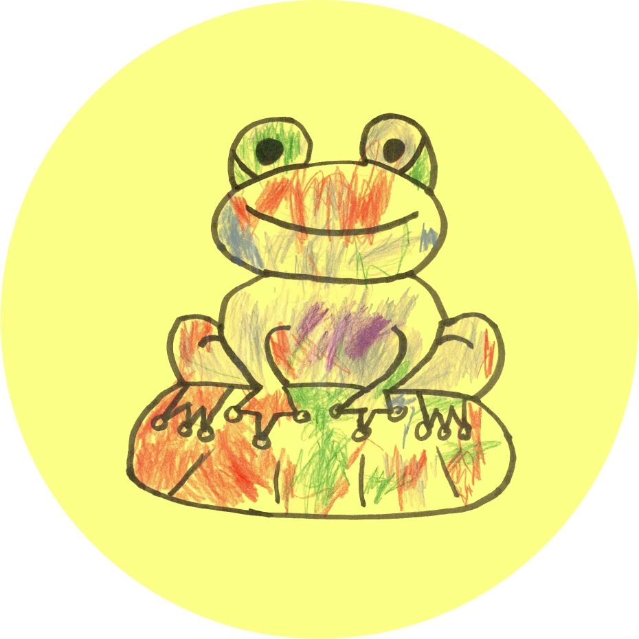 Maskottchen Frösche