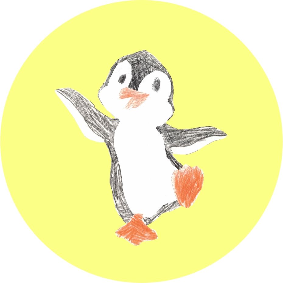 Maskottchen Pinguine