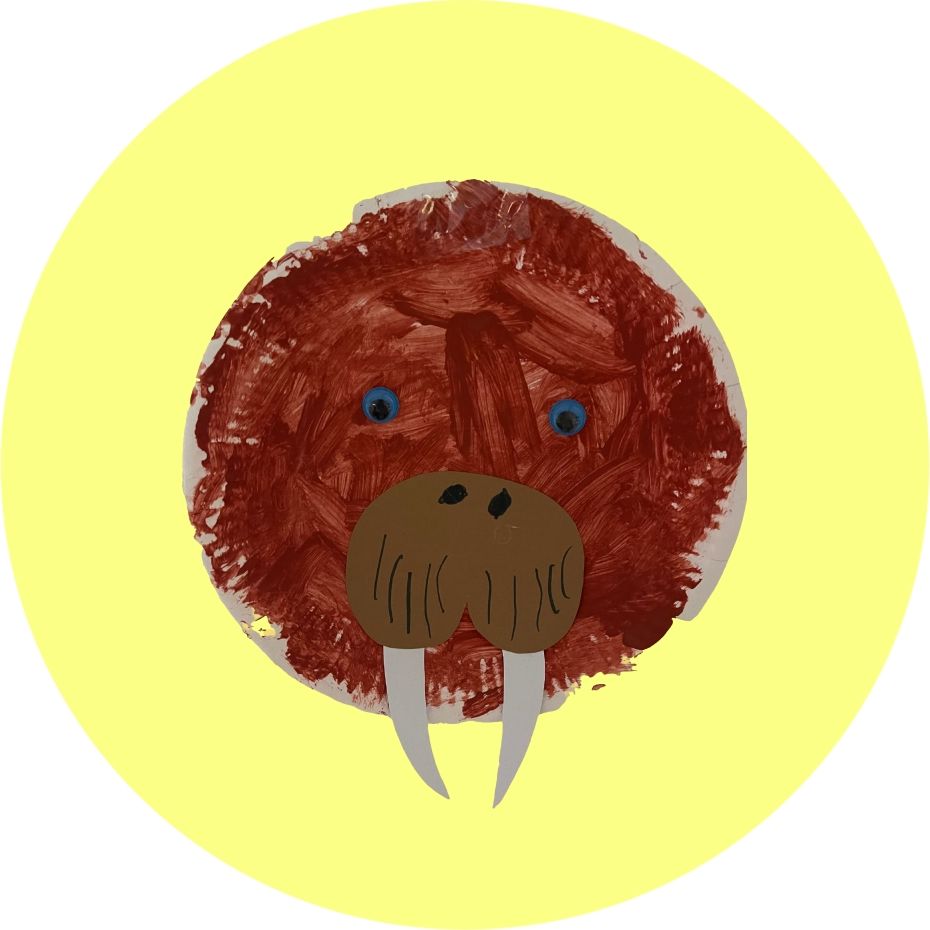 Maskottchen Robbengruppe