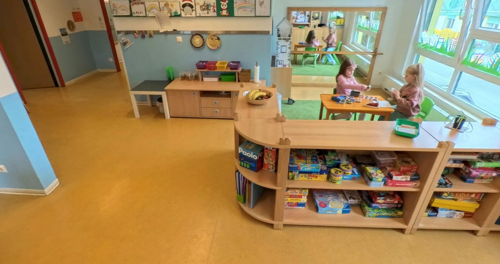 Räumlichkeiten der Pinguine