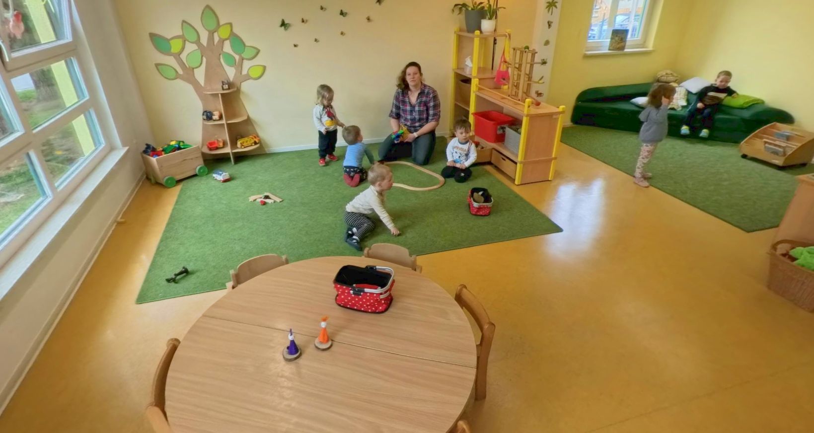 Räumlichkeiten der Schmetterlinge