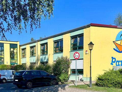 Kita Parthenflöhe- Außenansicht