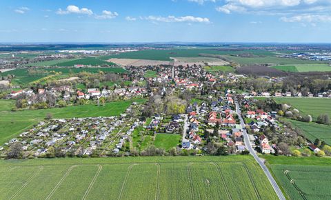Borsdorf aus der Vogelperspektive