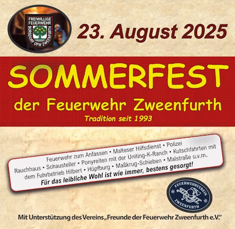 Sommerfest Feuerwehr Zweenfurth
