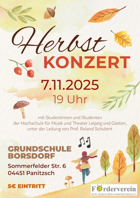Herbstkonzert Grundschule Panitzsch