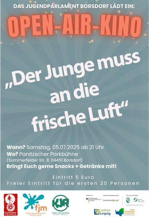 Open Air Kino in Panitzsch