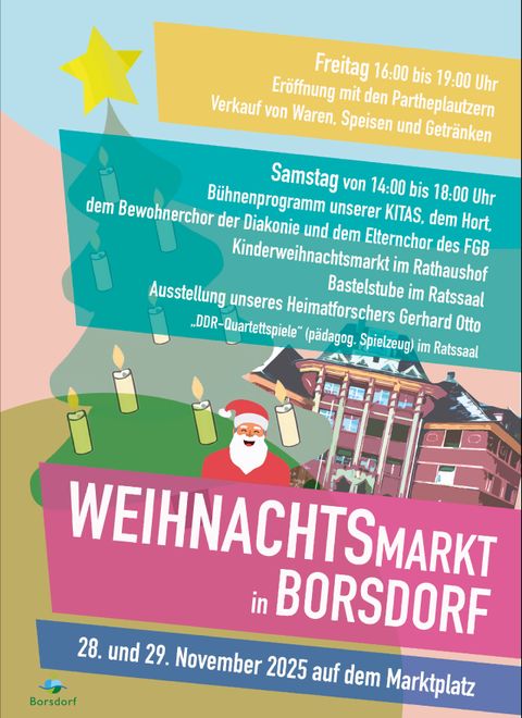 Weihnachtsmarkt in Borsdorf